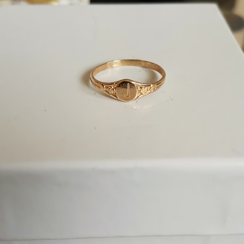 10k solid gold ring.